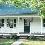 Cottage front.